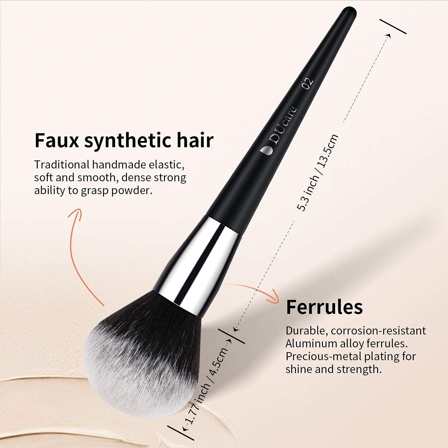 Premium 32-Piece Professional Makeup Brush Set - Synthetic Kabuki, Foundation, Blending, Face Powder, Blush, Concealer, and Eyeshadow Brushes