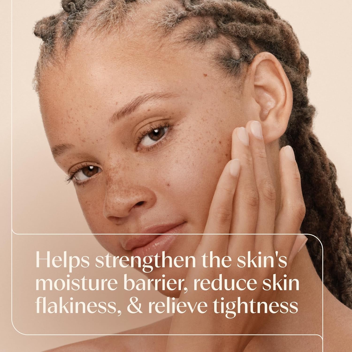 Face CALM+RESTORE Oat Rich Balm (1X 50Ml), 24-Hour Hydration Face Moisturiser with Triple Oat Complex, Face Care Soothes and Hydrates Irritated, Very Dry, and Sensitive Skin