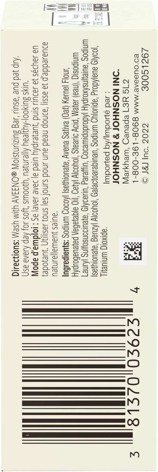 Bar Dry Size 3.5 Ounce  Moisturizing Bar for Dry Skin (Pack of 3)