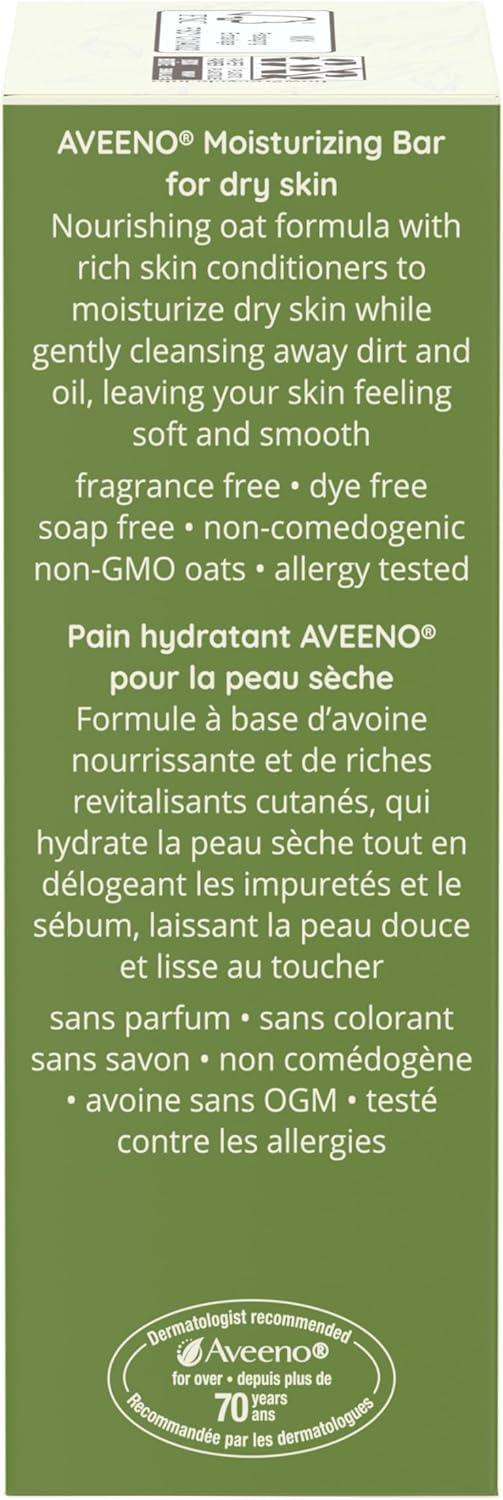 Bar Dry Size 3.5 Ounce  Moisturizing Bar for Dry Skin (Pack of 3)