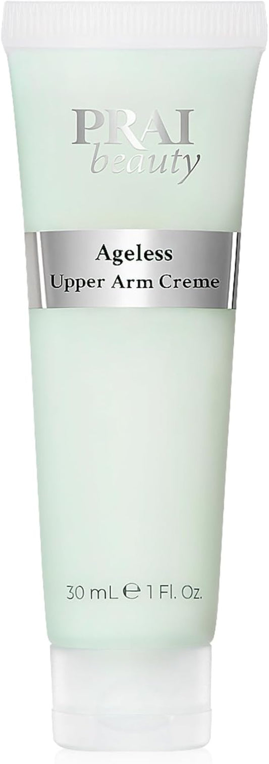Ageless Upper Arm Creme 110Ml - Advanced Firming & Anti-Ageing Body Cream - Moisturising & Tightening Lotion - with Caffeine & Caprylic/Capric Triglycerides - Tones Loose, Saggy Skin - Mint Scent