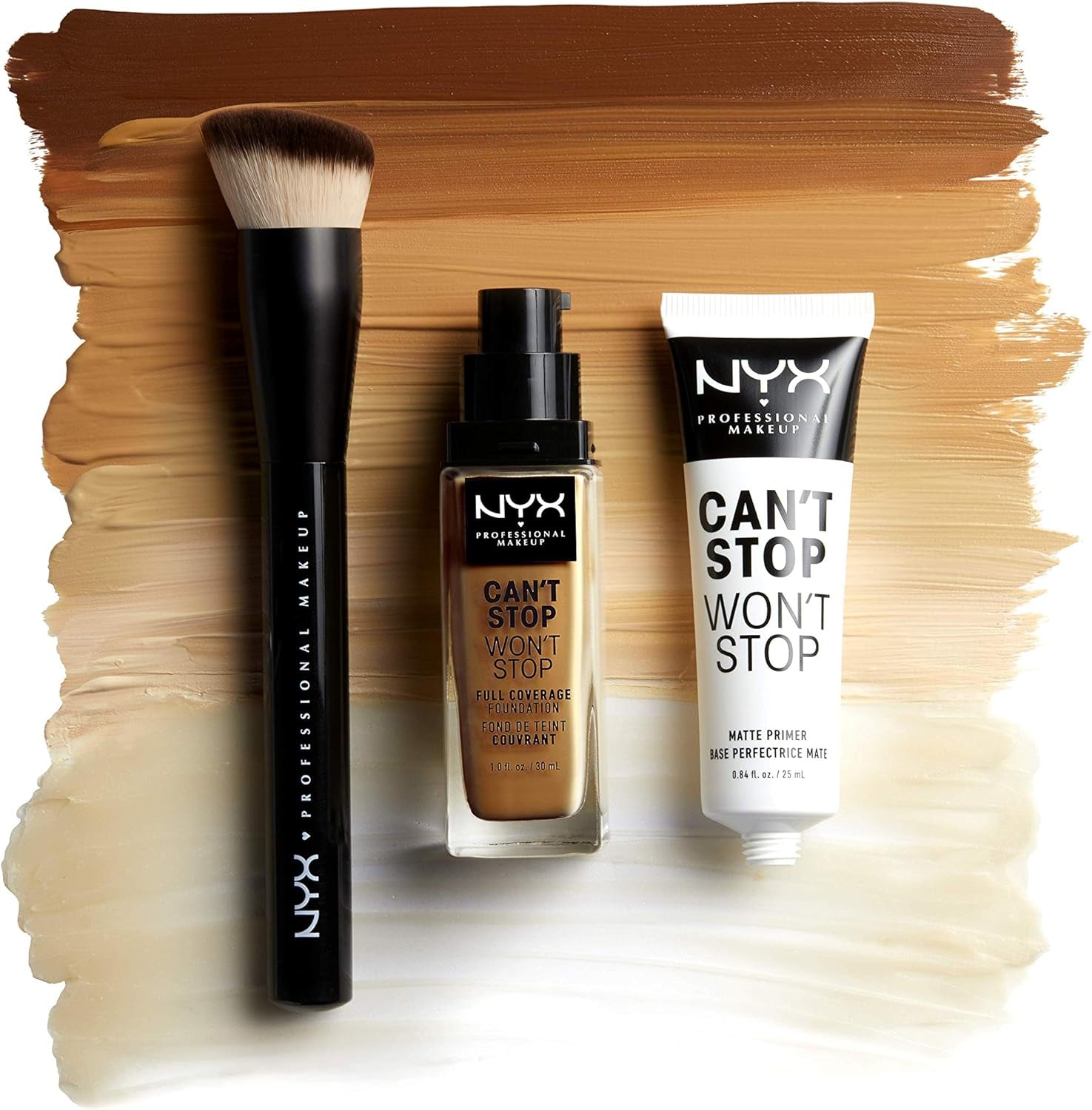 Can't Stop, Won't Stop Foundation Brush