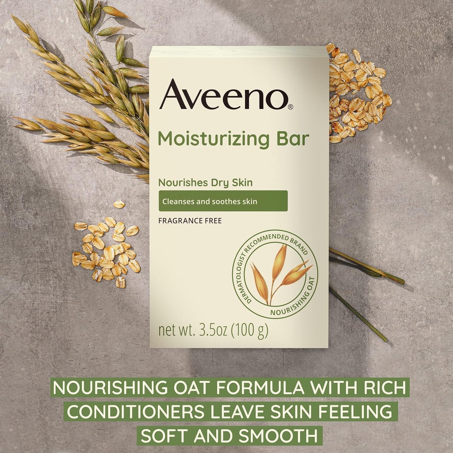 Bar Dry Size 3.5 Ounce  Moisturizing Bar for Dry Skin (Pack of 3)