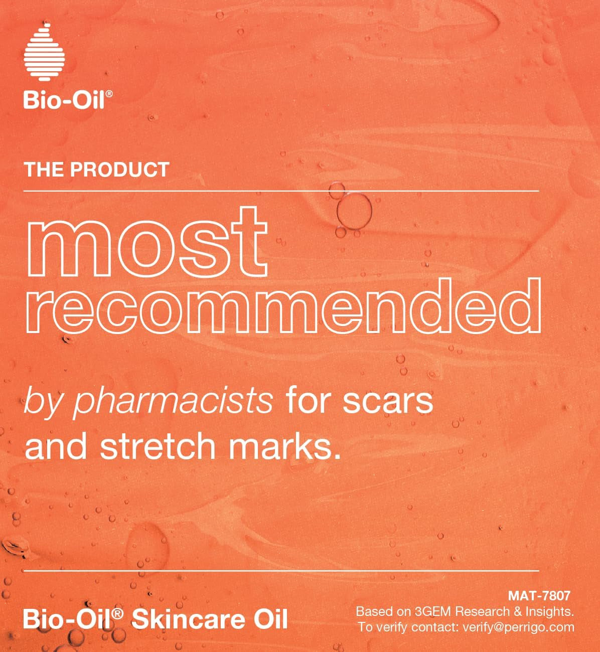 Bio Oil Body Skin Care Oil (60Ml) - Firming Skincare That Reduces Appearance of Stretch Marks & Scars - Grease Free Moisturiser Lotion - with Vitamin E & Vitamin A