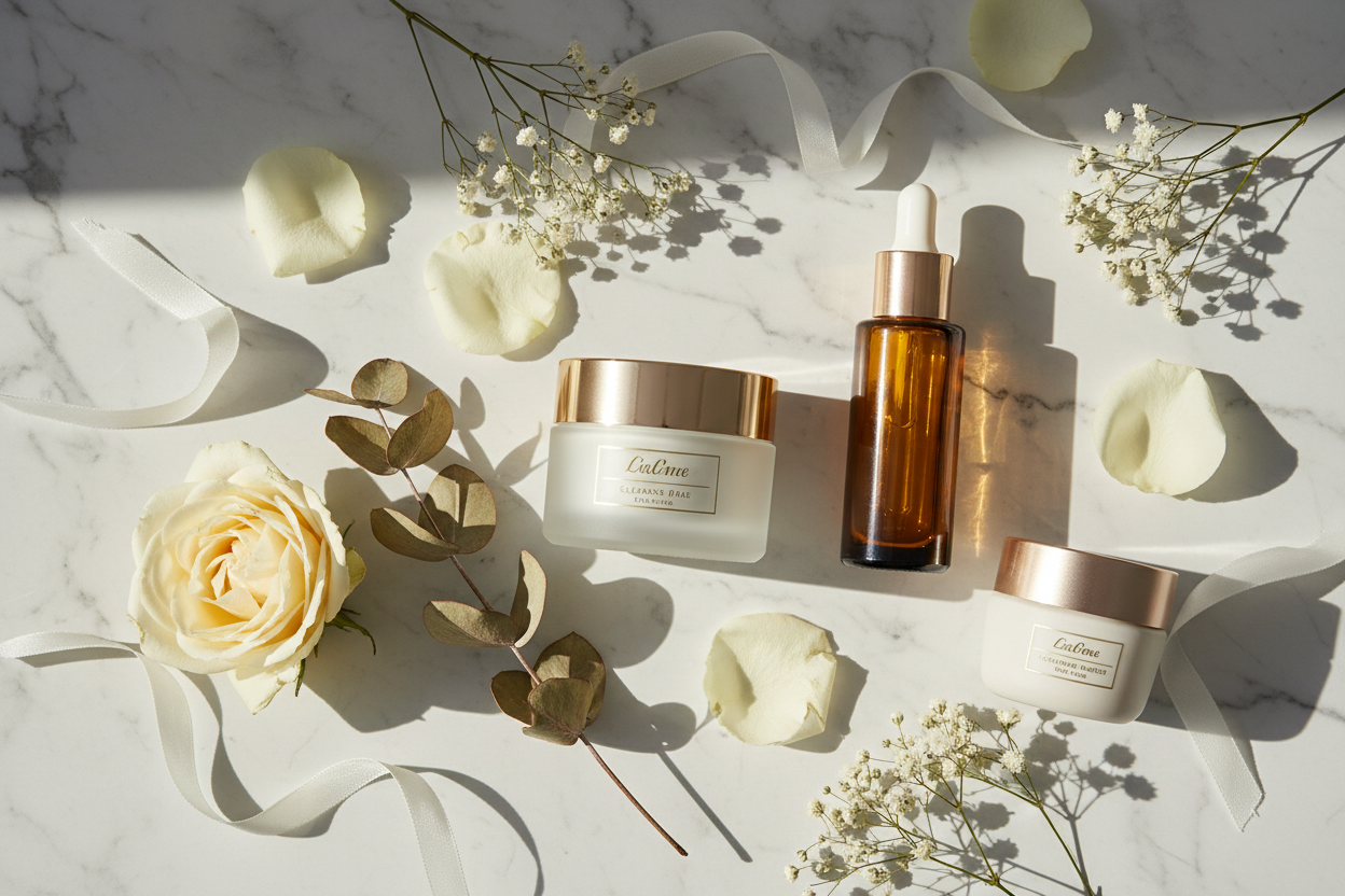 Inviting Skincare Background